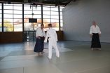 letztes Aikido Training in der Strelitzhalle am 25.04.2017